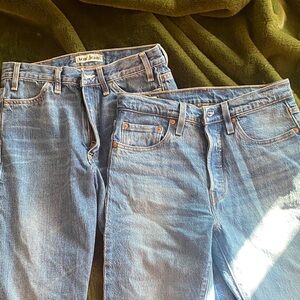 Jeans lot - Levi’s 501s and Acne Telephone